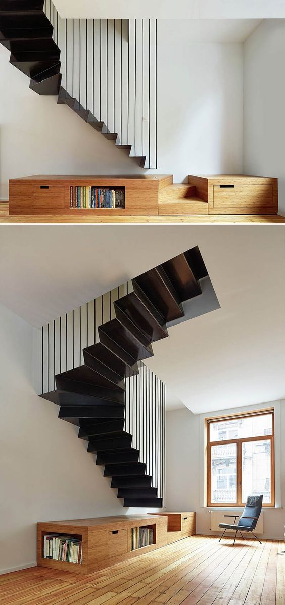 geometric stairs