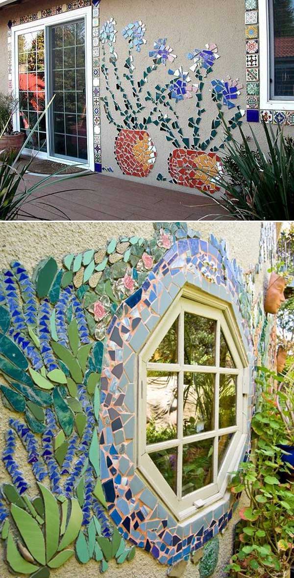 mosaic garden ideas
