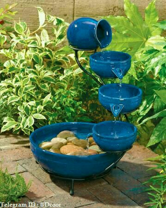 Outdoor Water Fountains For Modern Backyard - Decor Inspirator