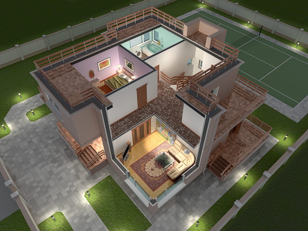 3d house design