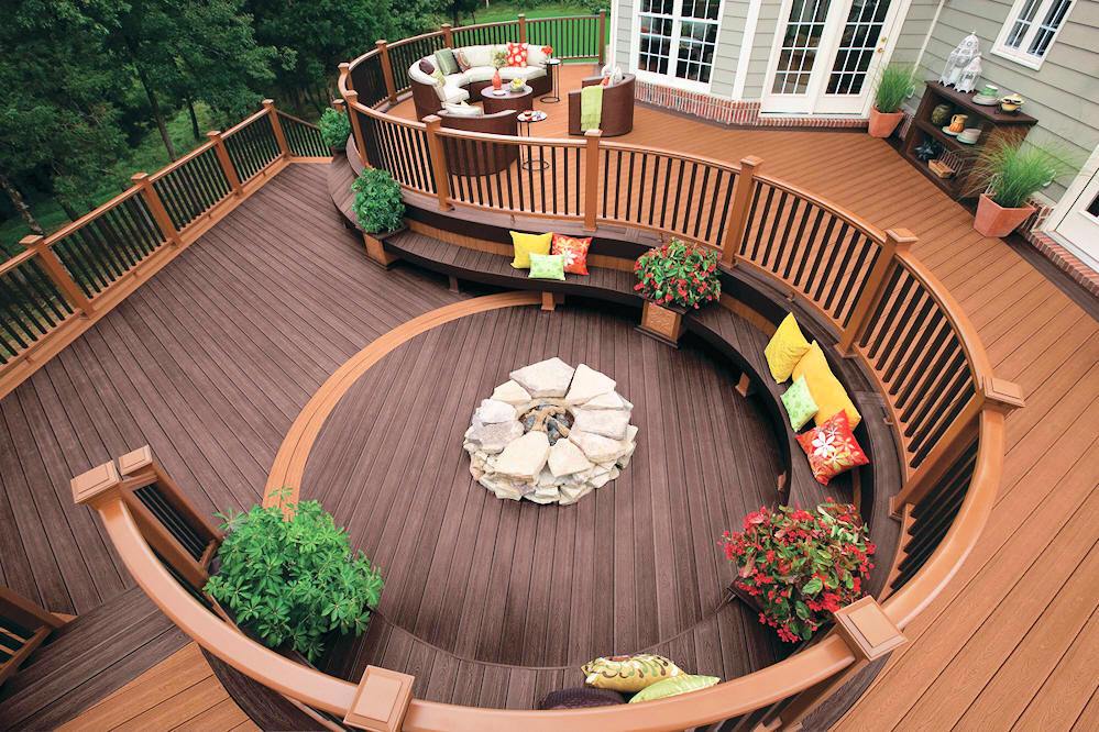 backyard deck