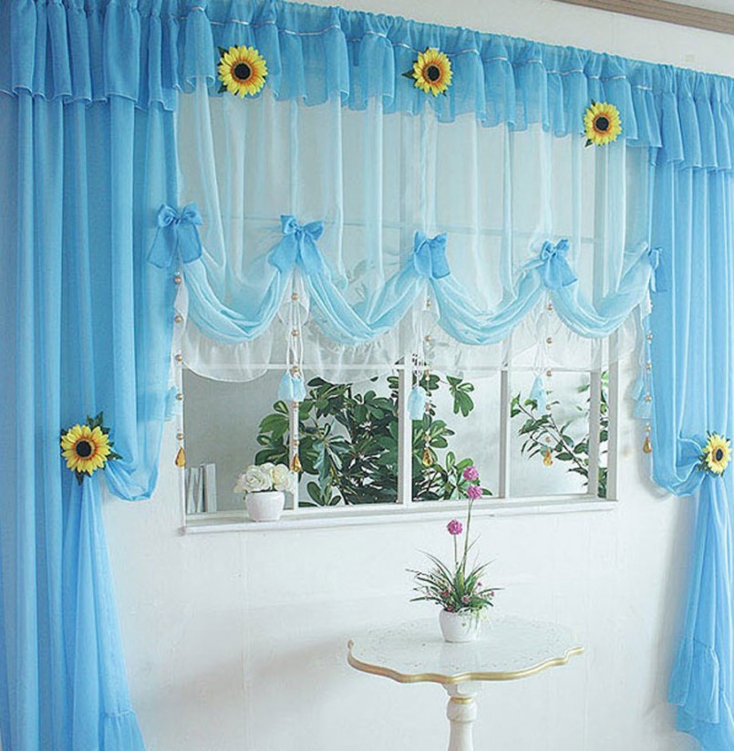 amazing blue curtains design