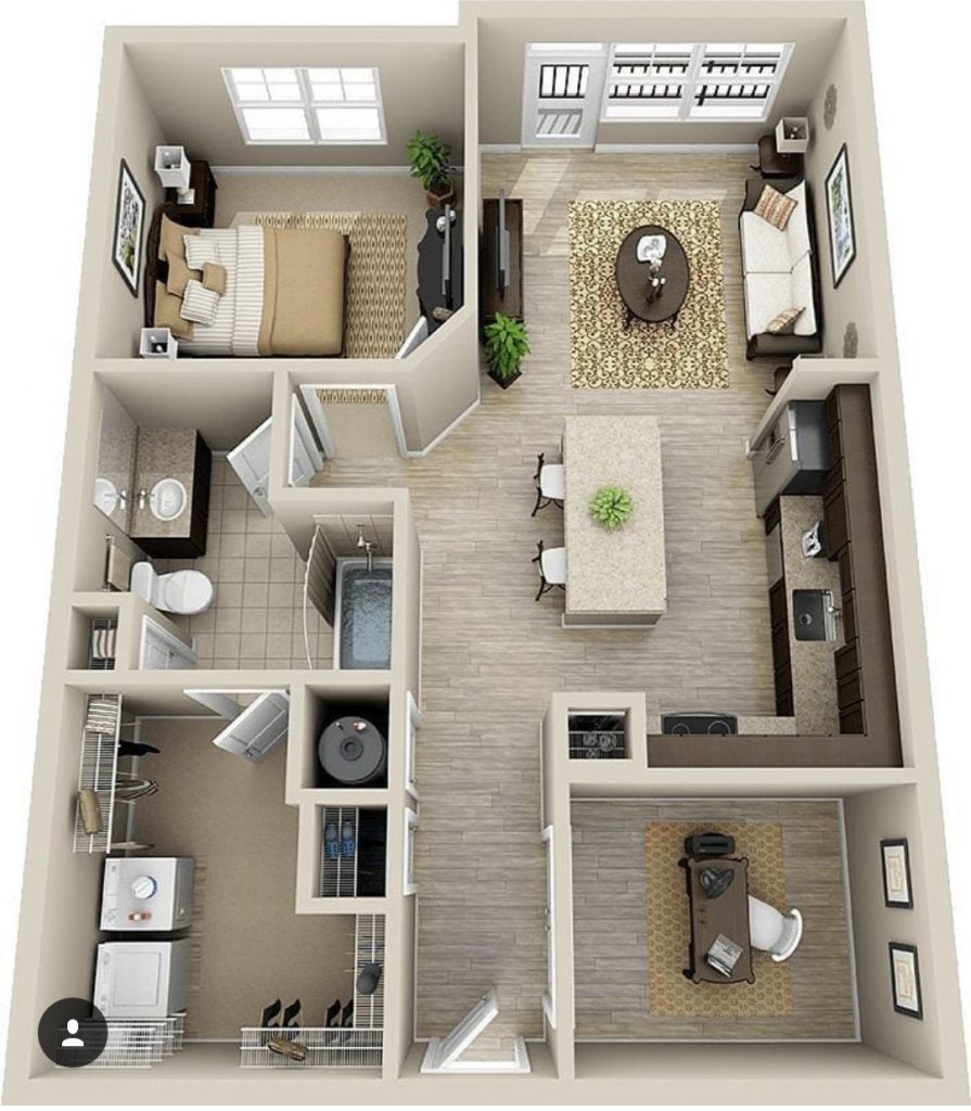 3D home plan