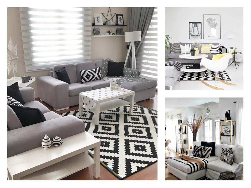 Black And White Living Room Design Worth Copying - Decor Inspirator