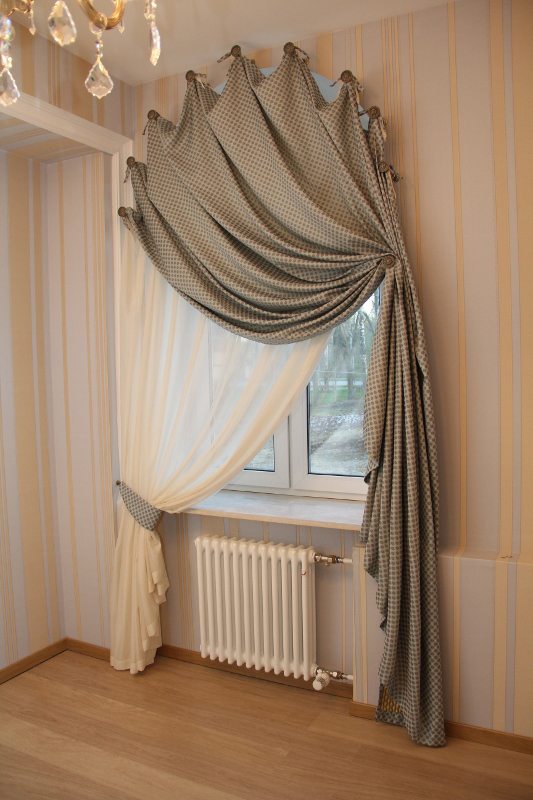 hang curtains