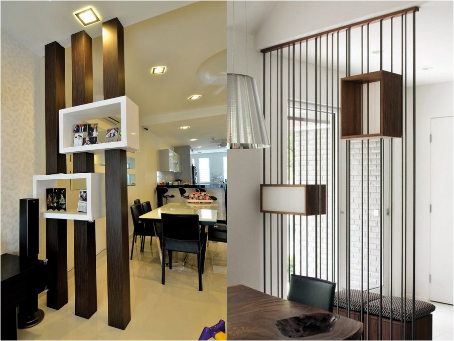 Attractive Wooden Screens Used as Room Dividers Decor