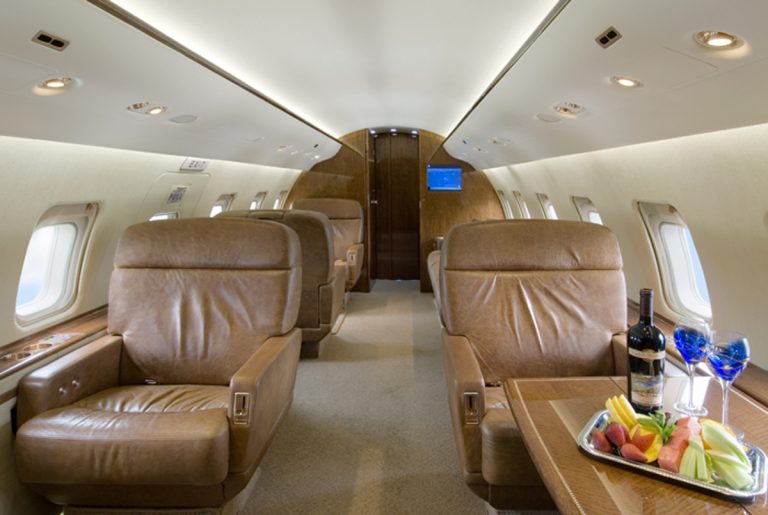 Luxury and Cool Private Jet Interiors - Decor Inspirator