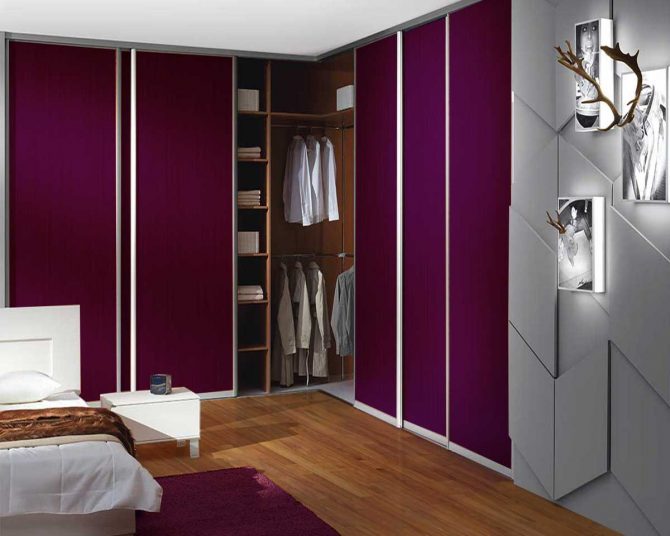 purple wardrobe