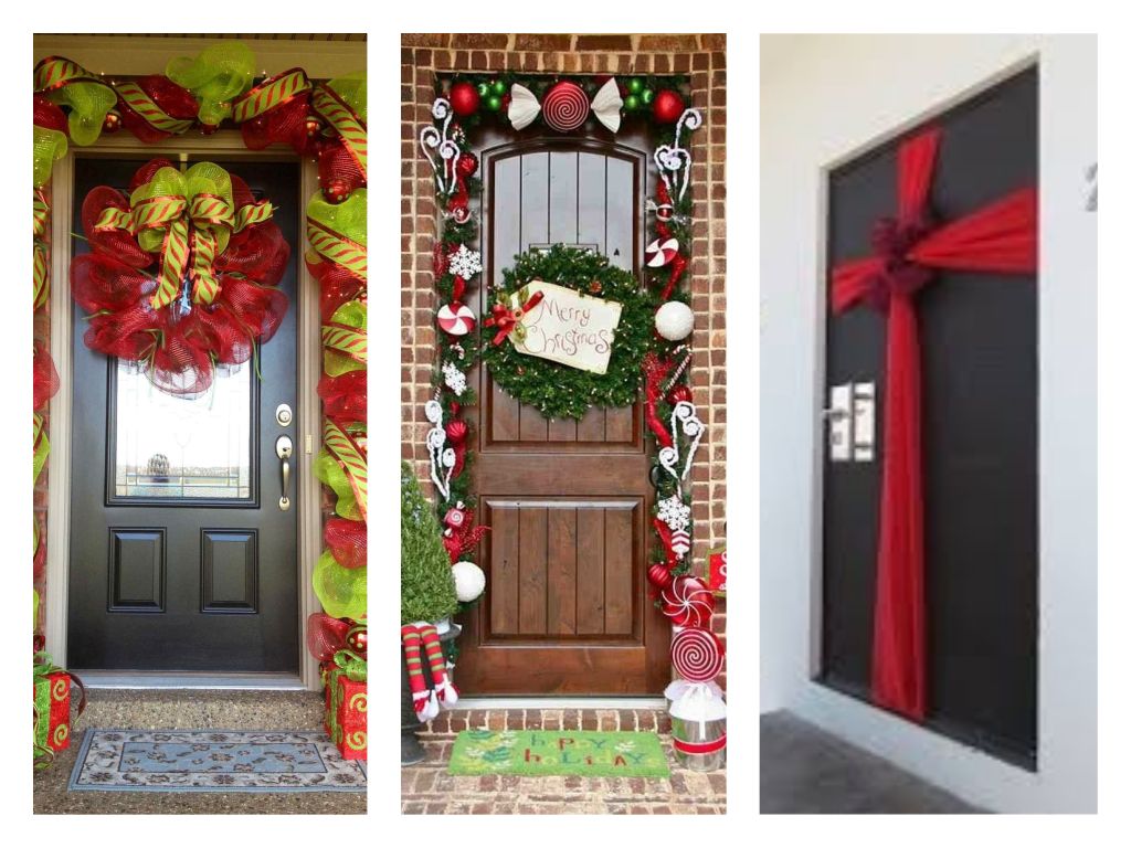Awesome Front Door Christmas Decor - Decor Inspirator