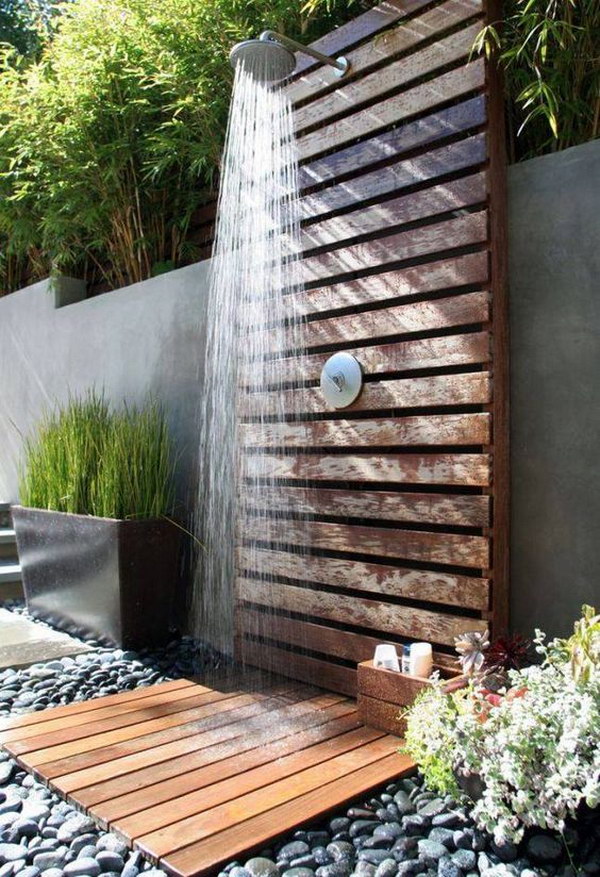 pallet shower