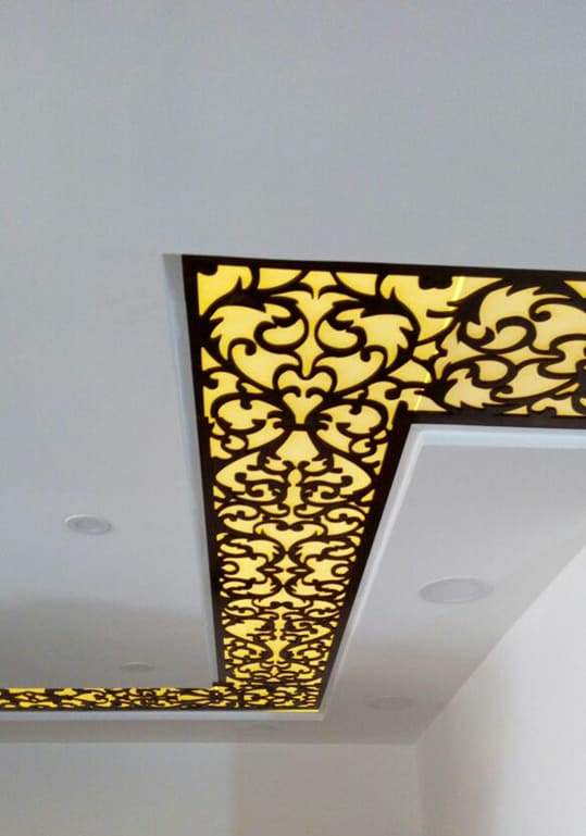 False Ceiling Decoration With Cnc Decor Inspirator