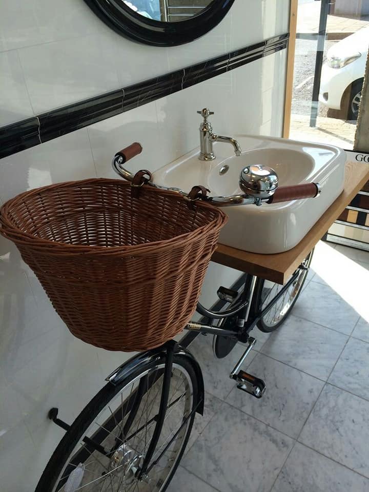 bicycle bath sink