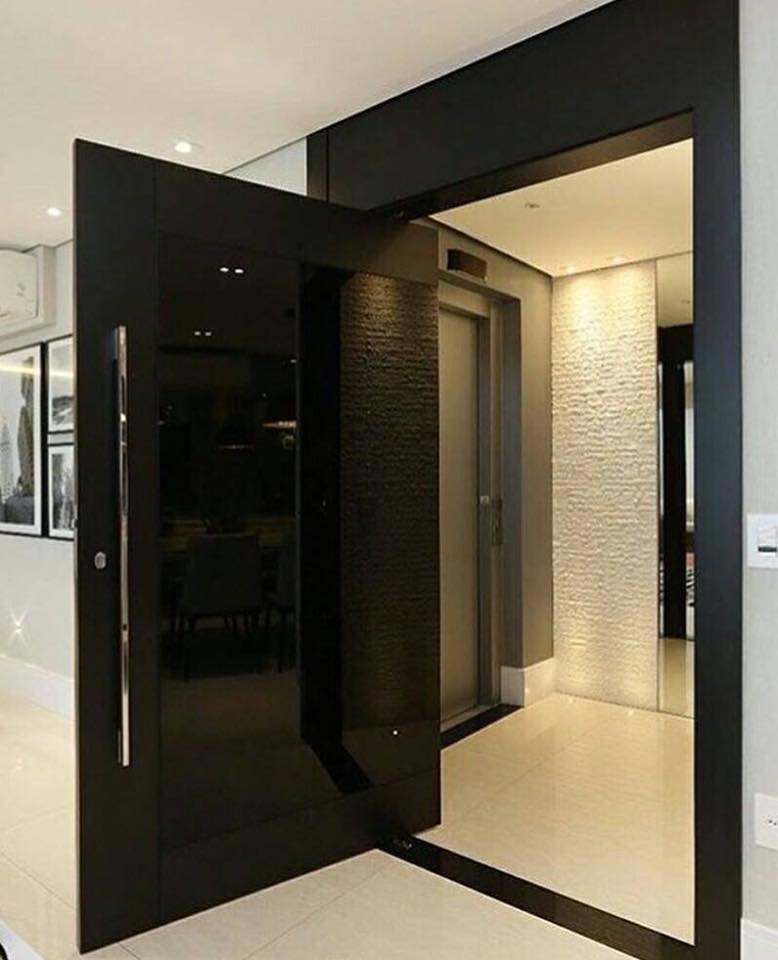 black door