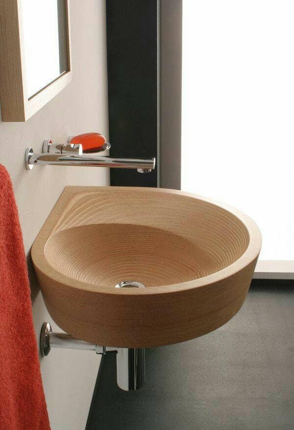 Attractive Wooden Sinks For Your Bathroom - Decor Inspirator