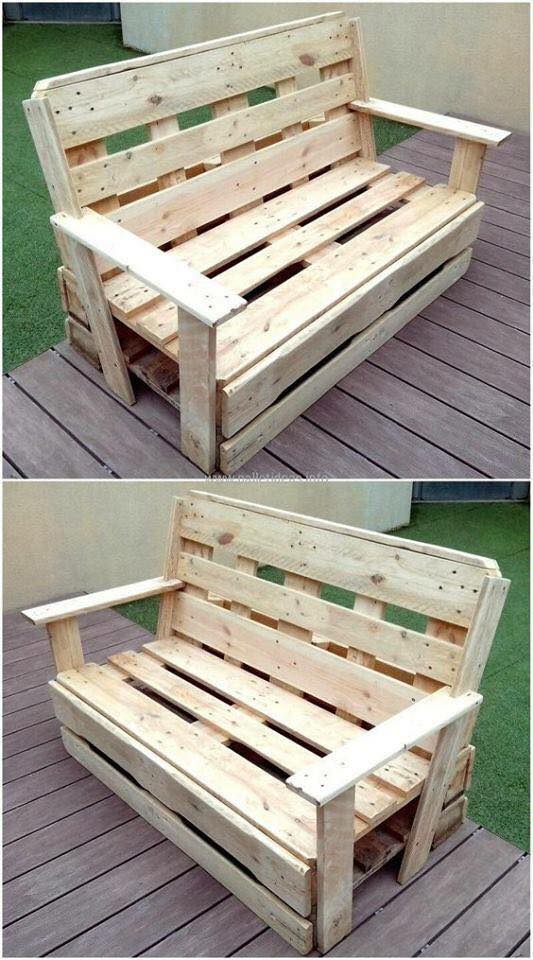 sofa of pallets