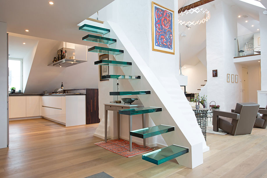 indoor stairs