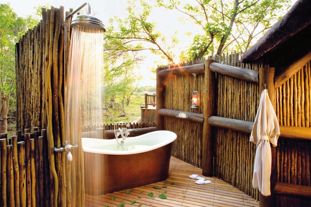 outdoor forest bath