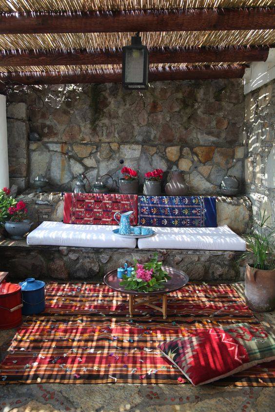 Turkish garden room