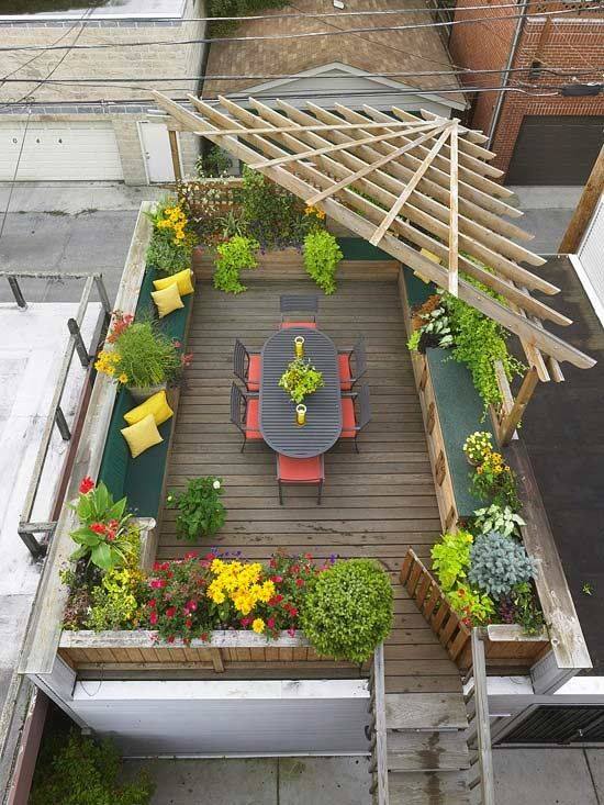 rooftop terrace