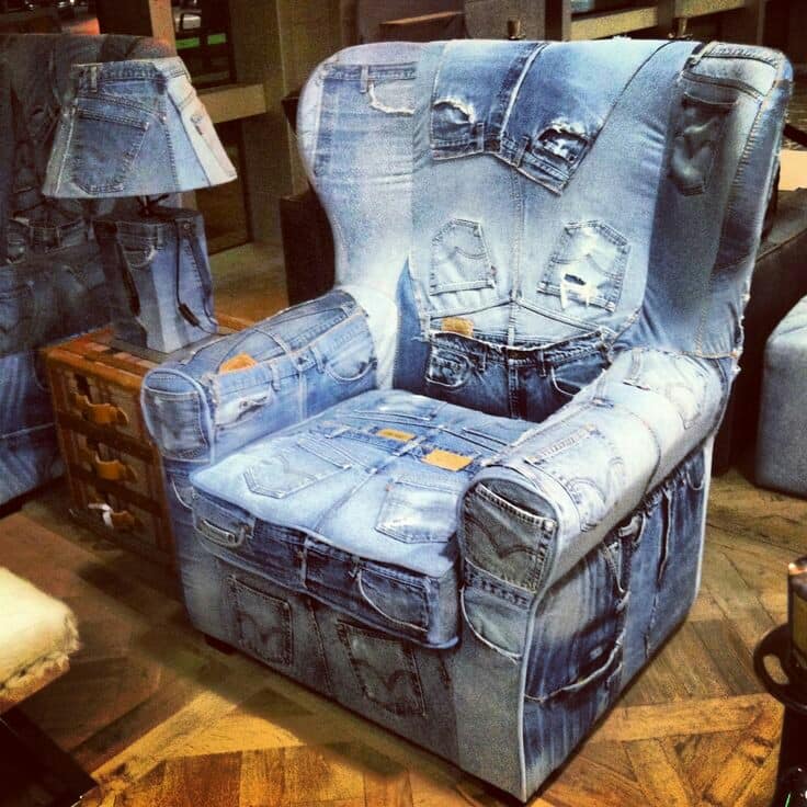 old jeans reuse