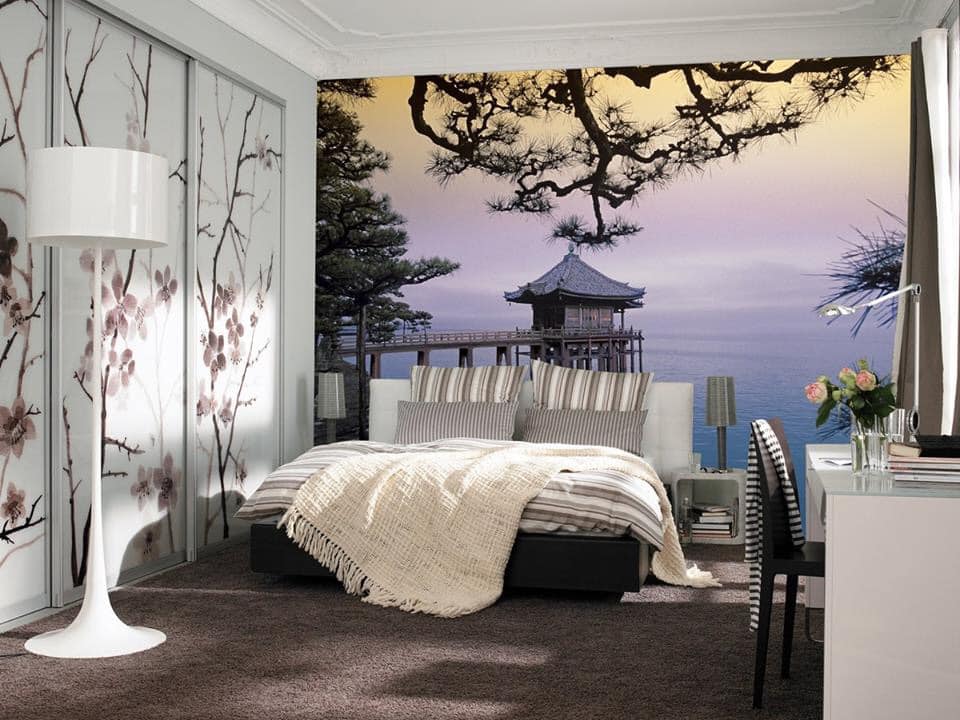 lovely bedroom wallpaper