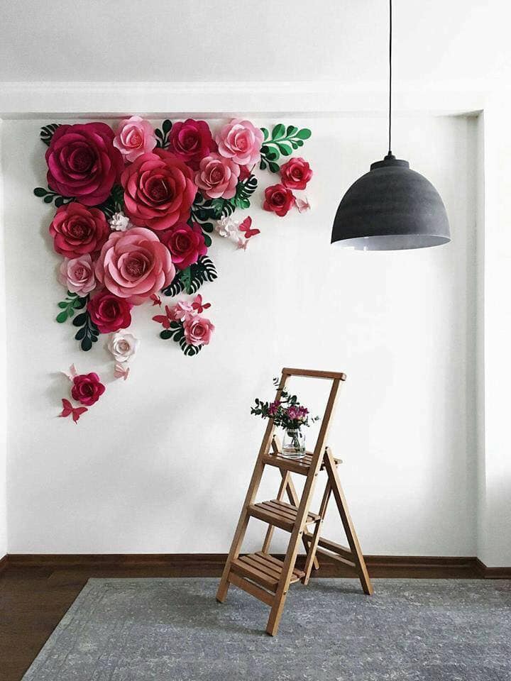 paper flowers decoration