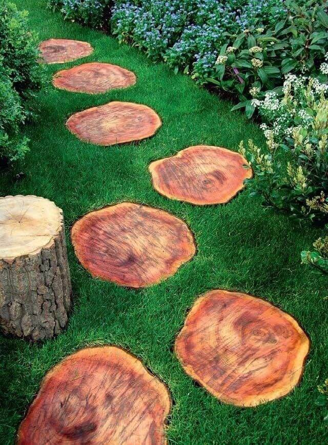 wood slices art