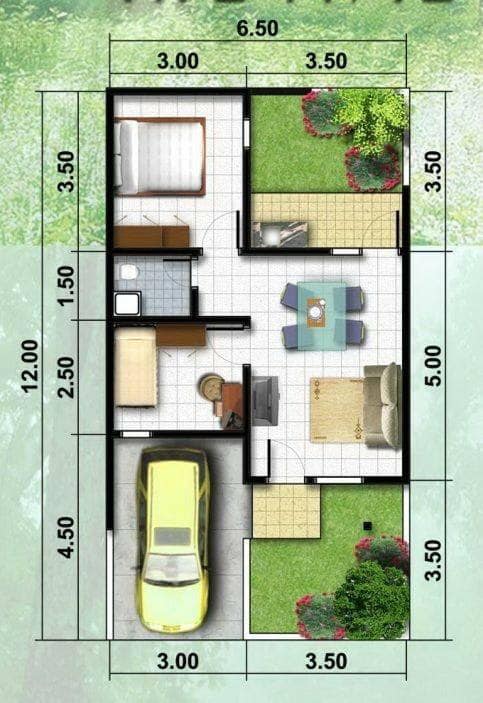 house plan dimensions