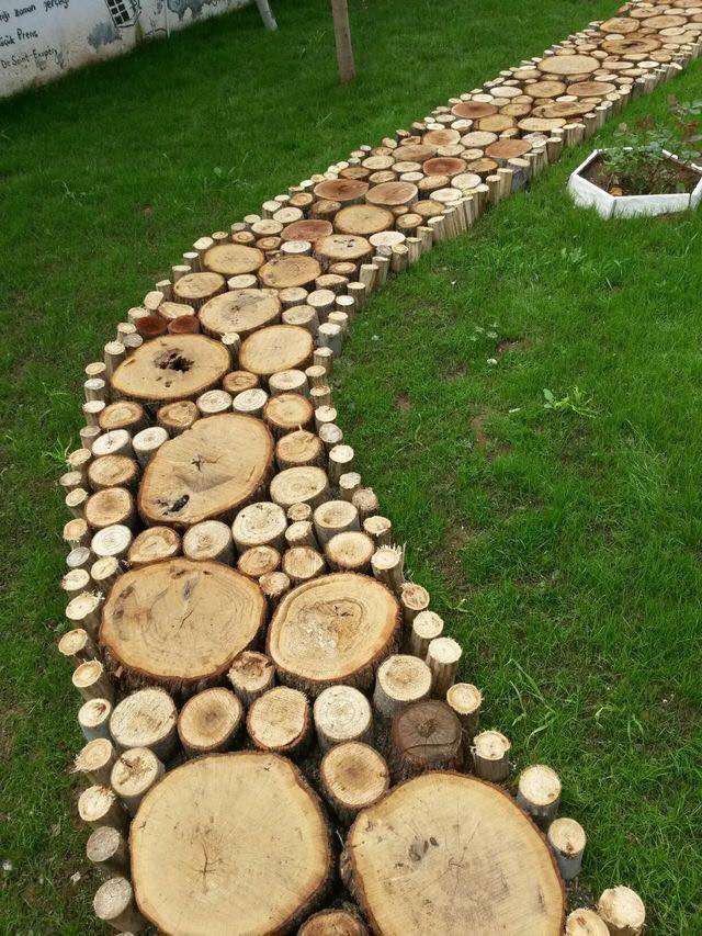 wood slice path