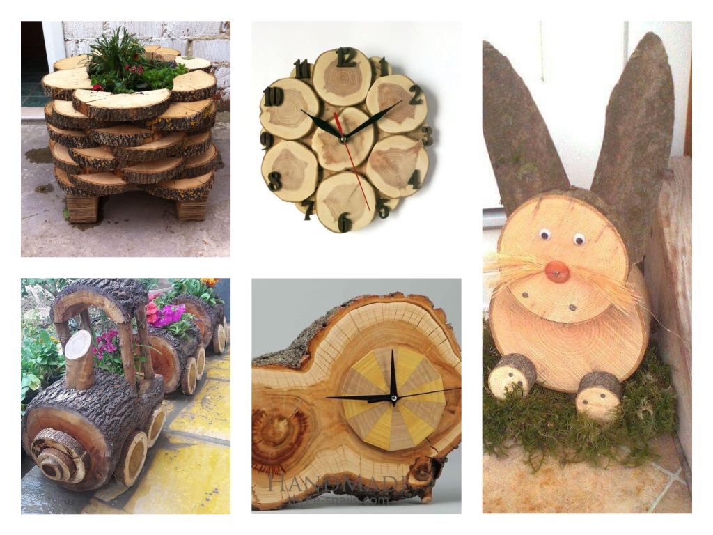 Impressive DIY Wood Slices Crafts - Decor Inspirator