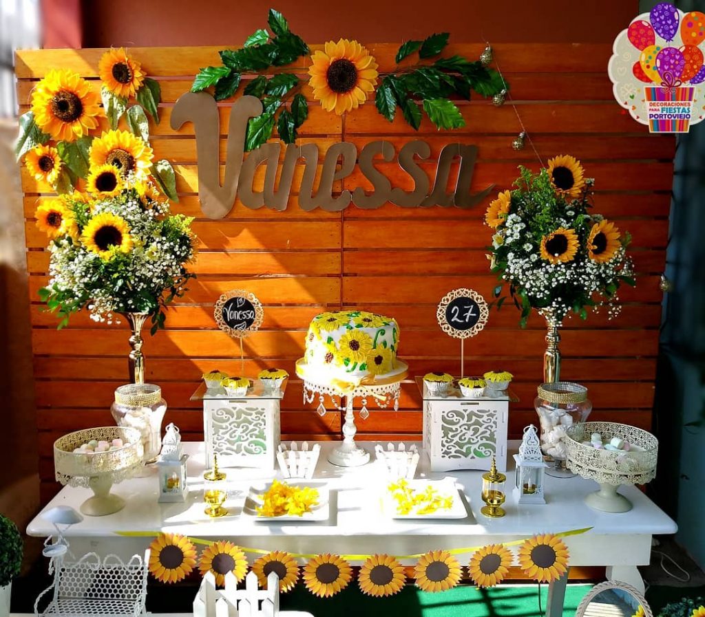 Cute Sunflower Themed Party Ideas - Decor Inspirator