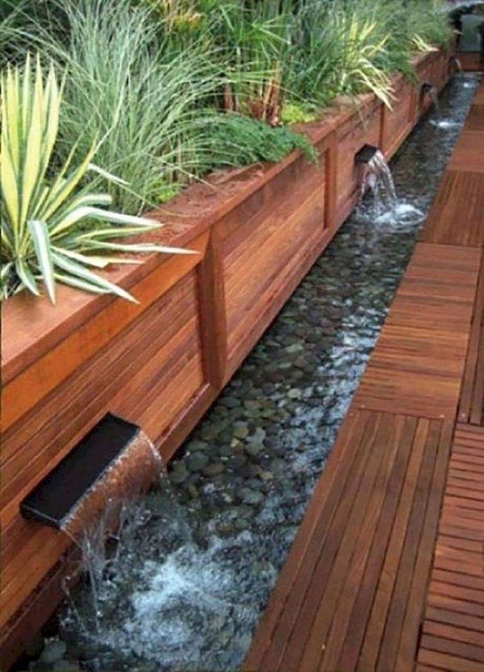 wooden deck