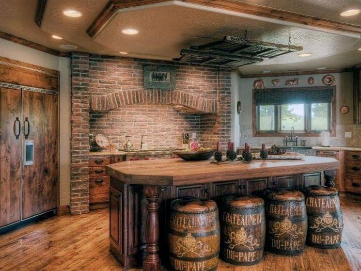 rustic bar