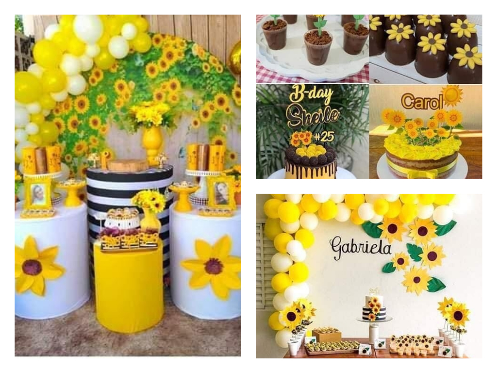 Cute Sunflower Themed Party Ideas - Decor Inspirator