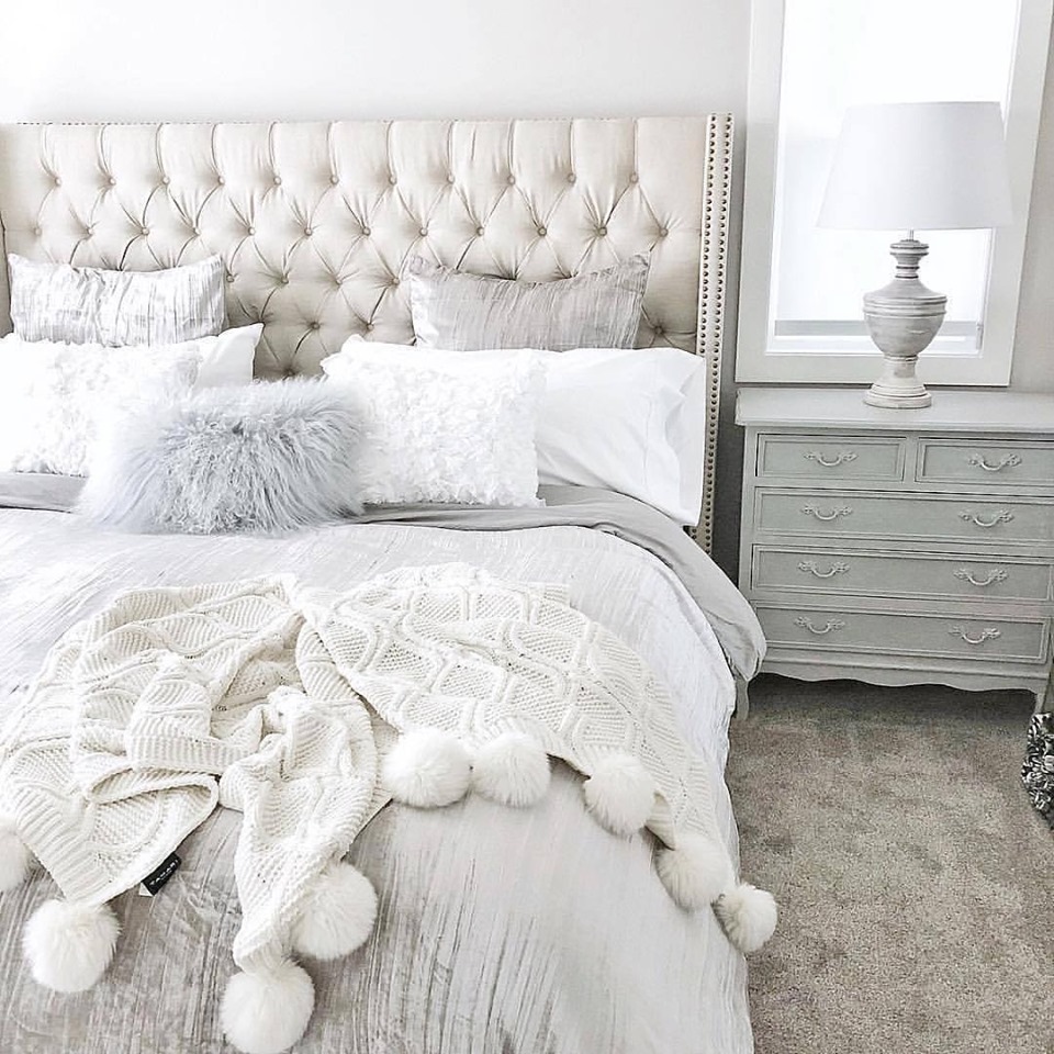 white bedroom