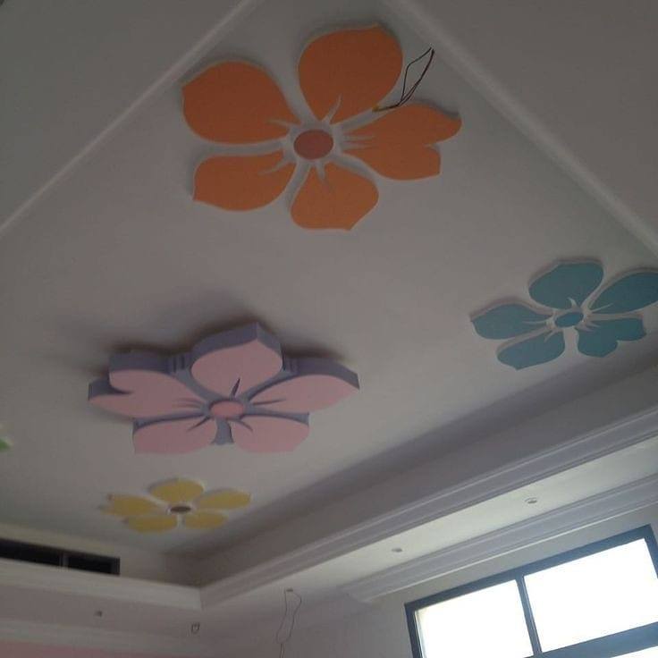 flower shaped ceilings