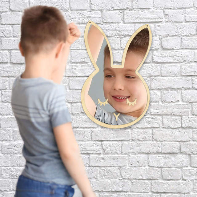 sleepy bunny mirror