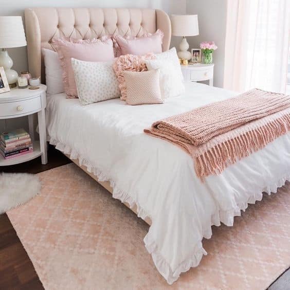 pink bedroom