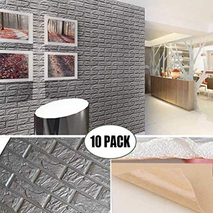 3D bricks wall stickers