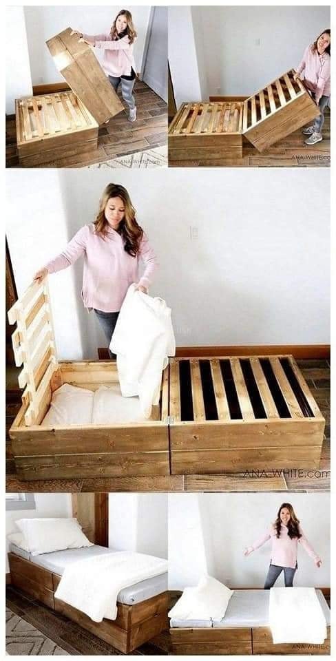 diy pallet bed