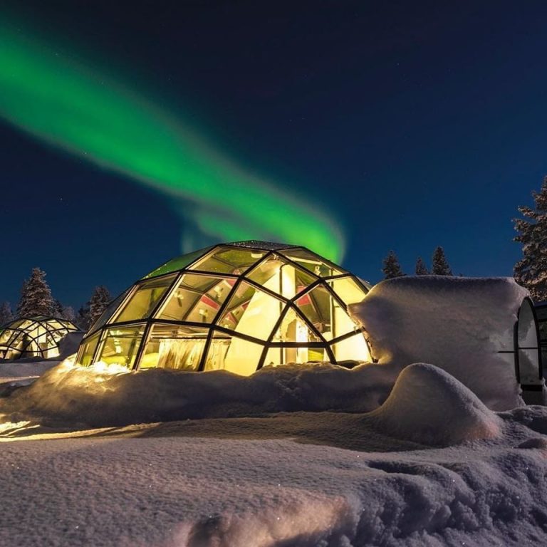 When The Sky Becomes Your Ceiling, Lapland (Finland) - Decor Inspirator