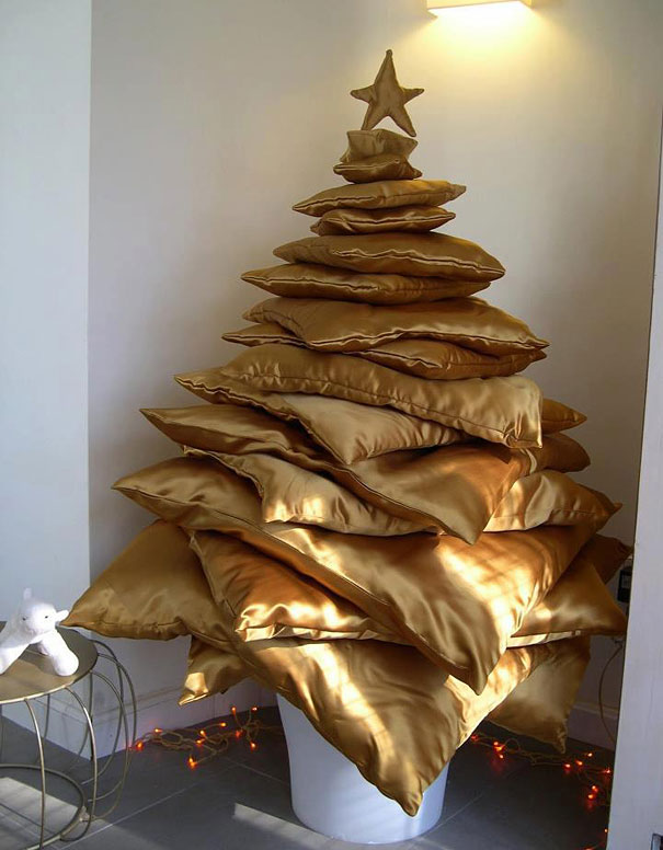 cushion tree for Christmas