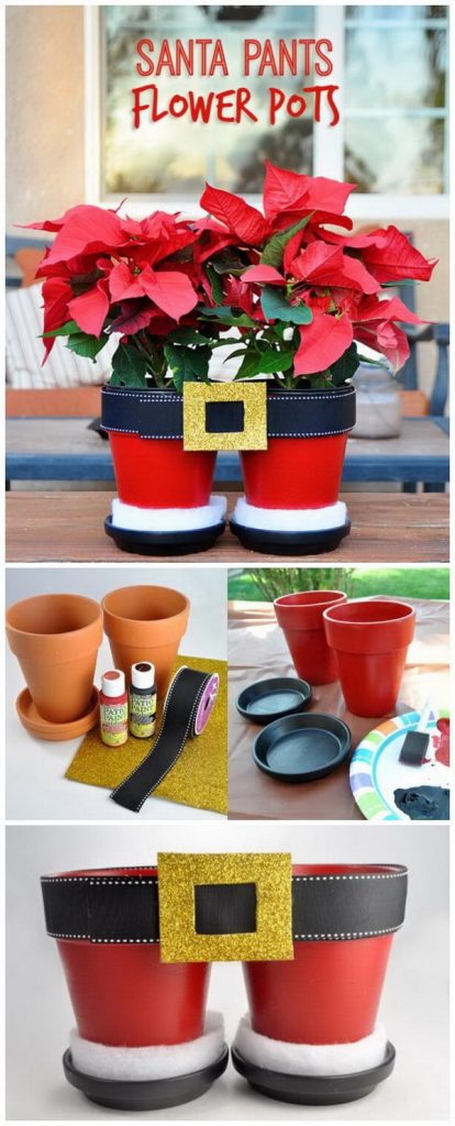 santa pots