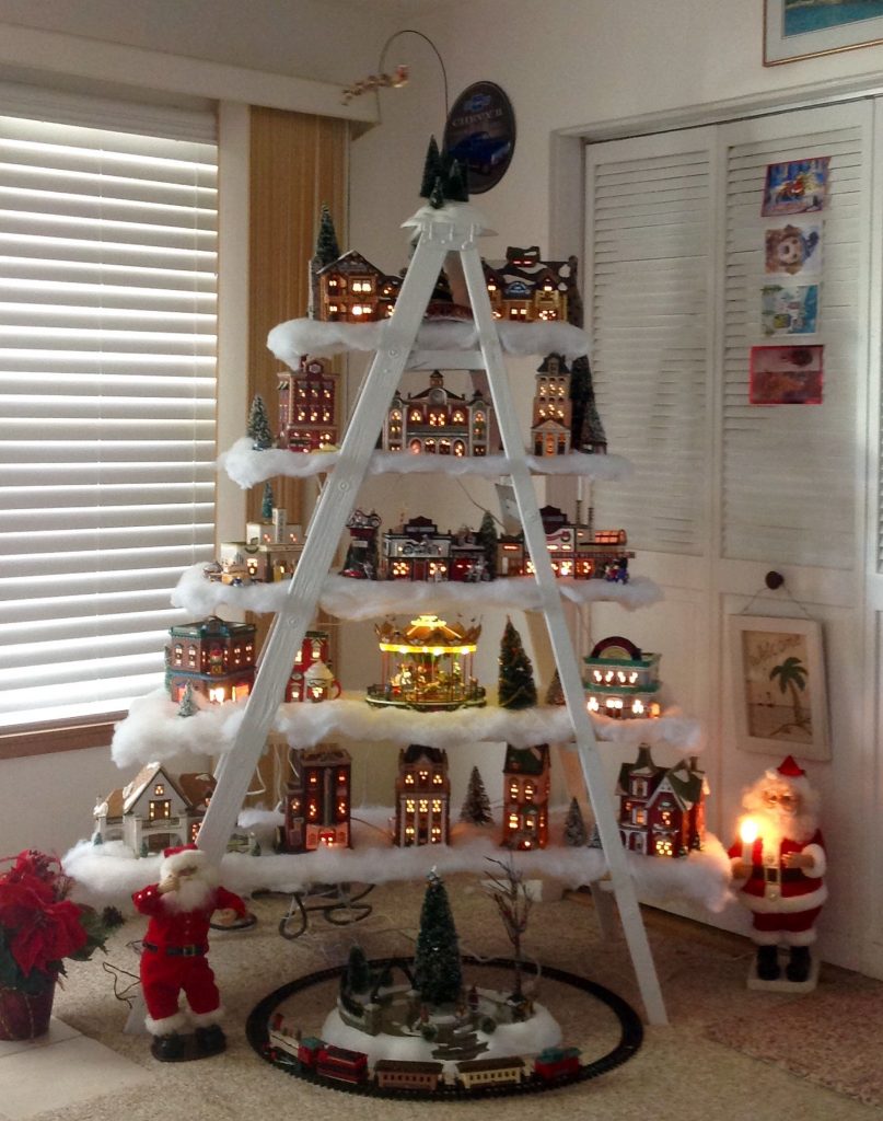 Christmas ladder tree